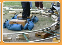 track wedges, camera wedges, cup blocks